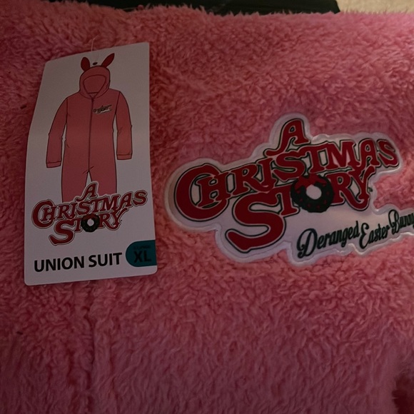 Christmas story union suit deranged bunny. NWT - Picture 1 of 1